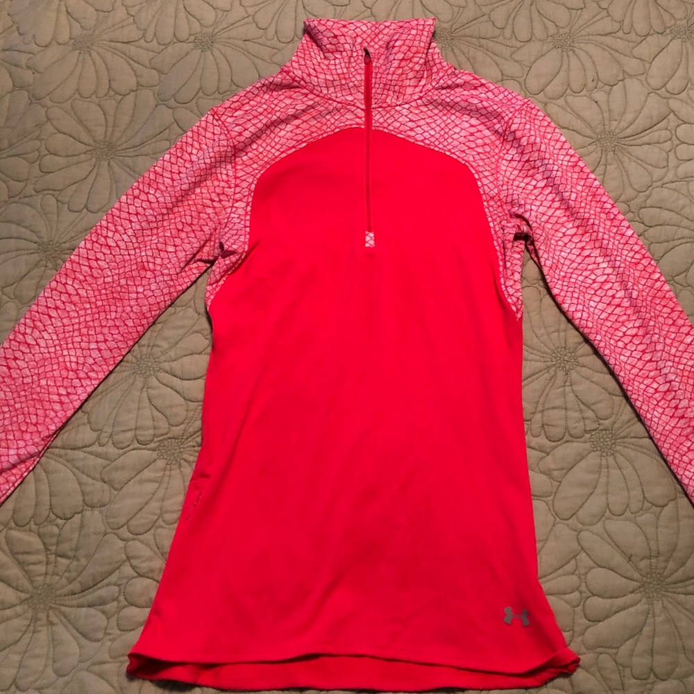 Under armour cold gear quarter zip top